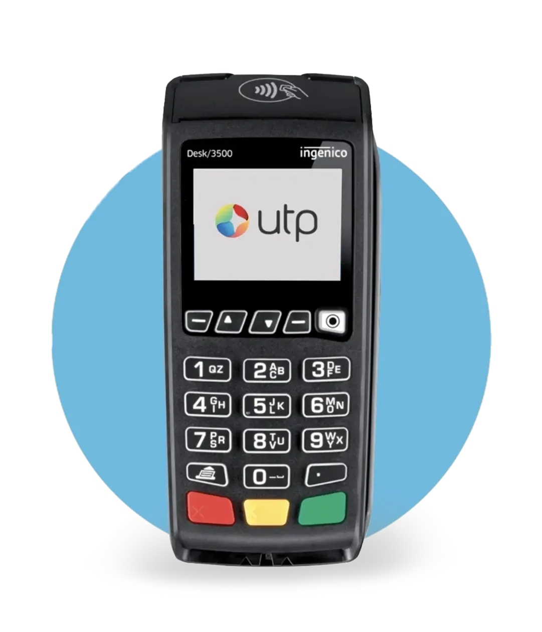 Utp Group Countertop Card Machine Circle V2